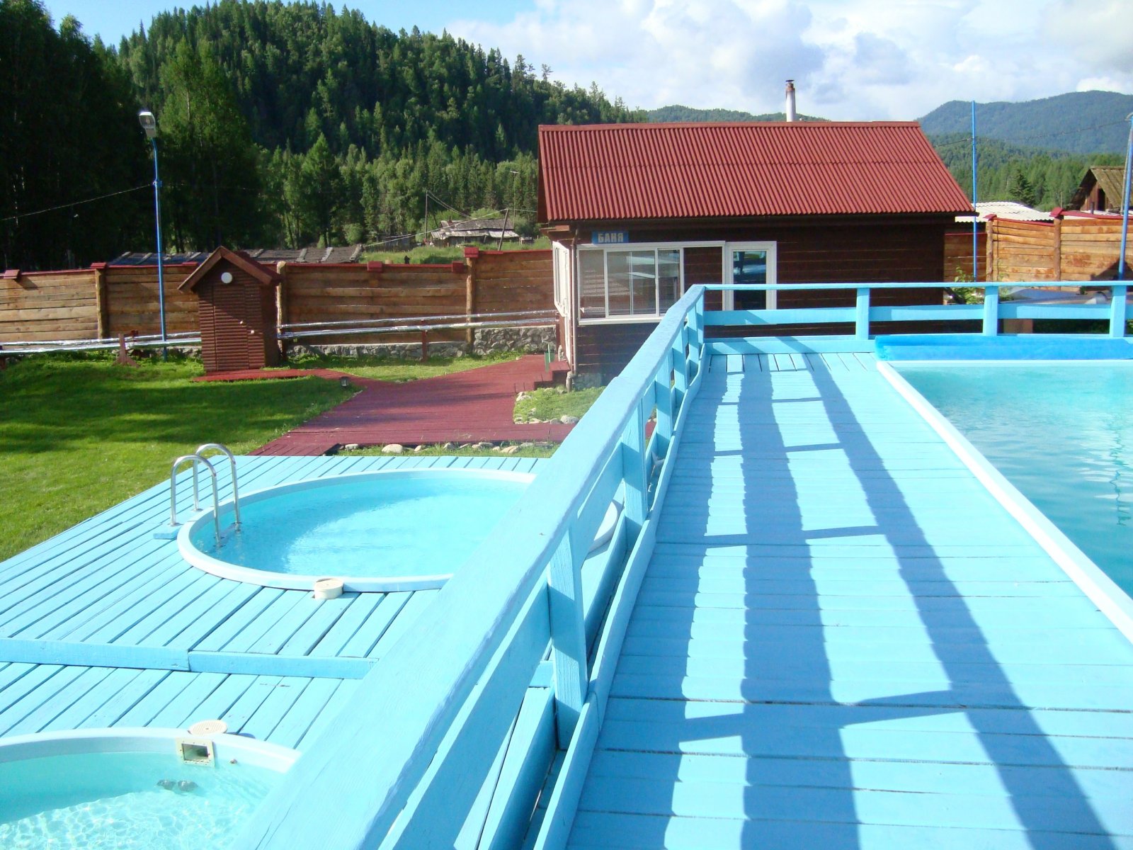 горный алтай базы отдыха с бассейном