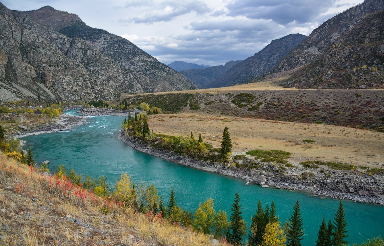 Река катунь горный алтай фото