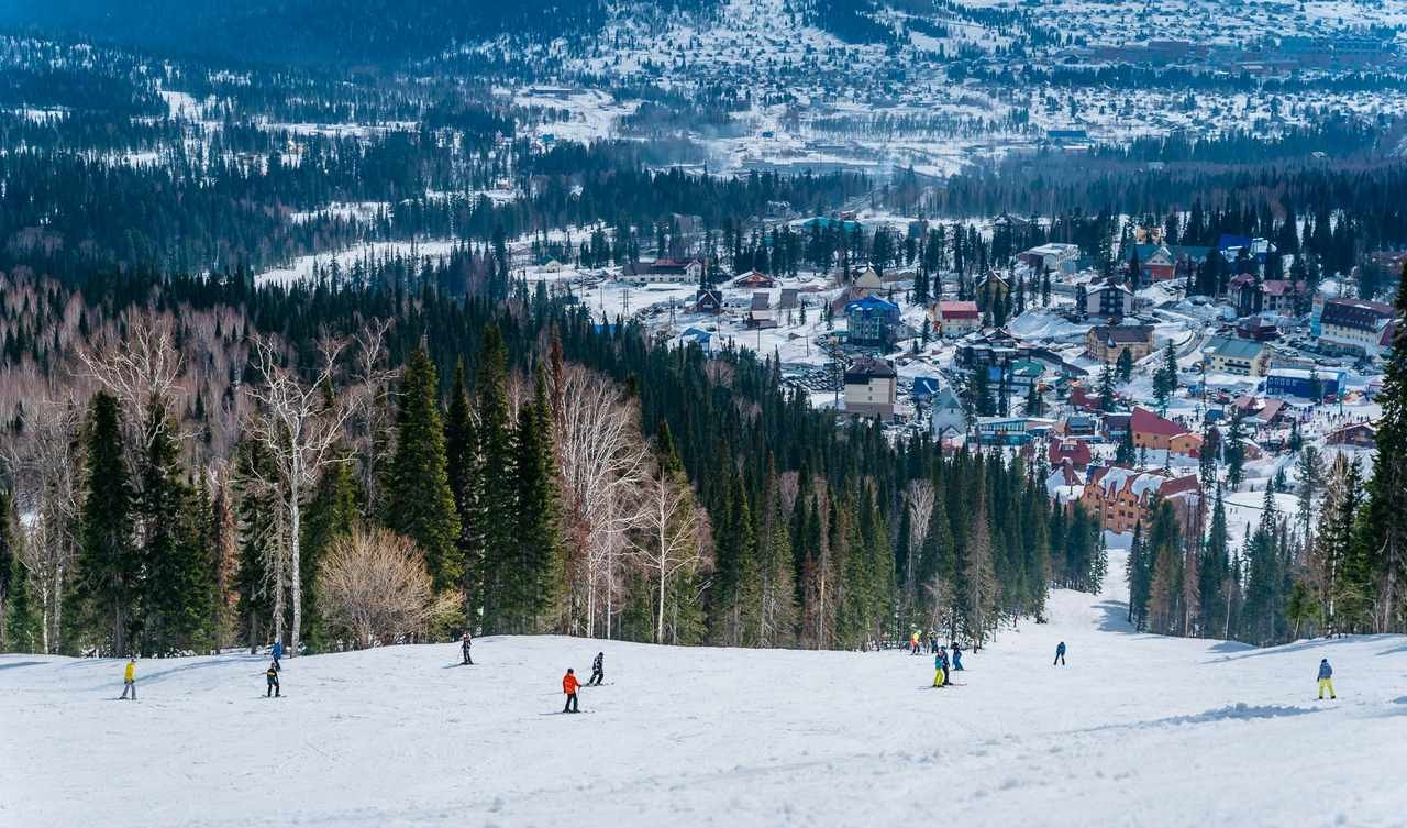 Горнолыжный курорт в кемеровской области