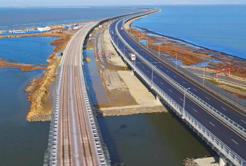Жд пути Крымский мост