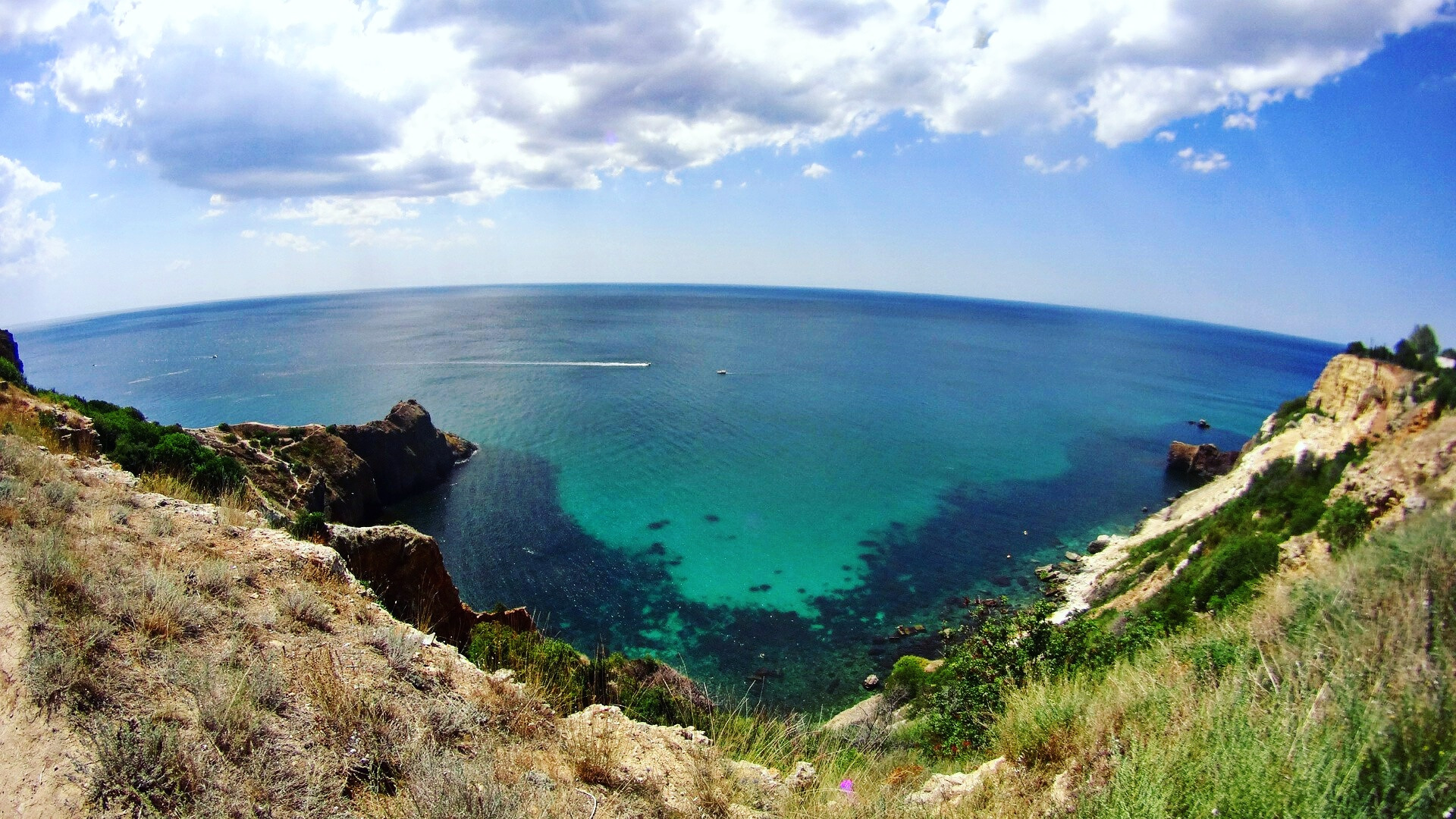 Пляж Баунти мыс Фиолент Крым