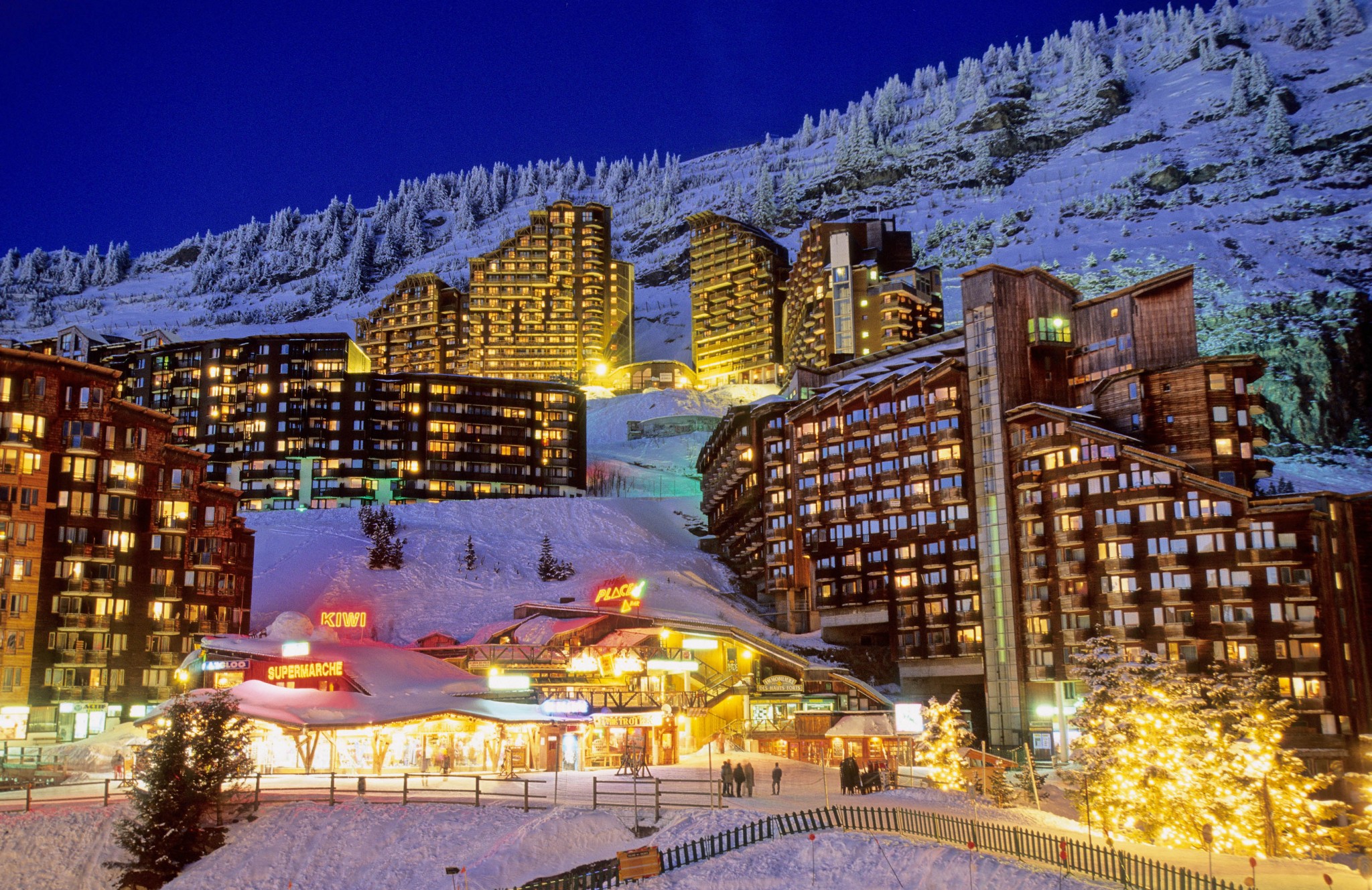 Avoriaz Франция горнолыжный курорт