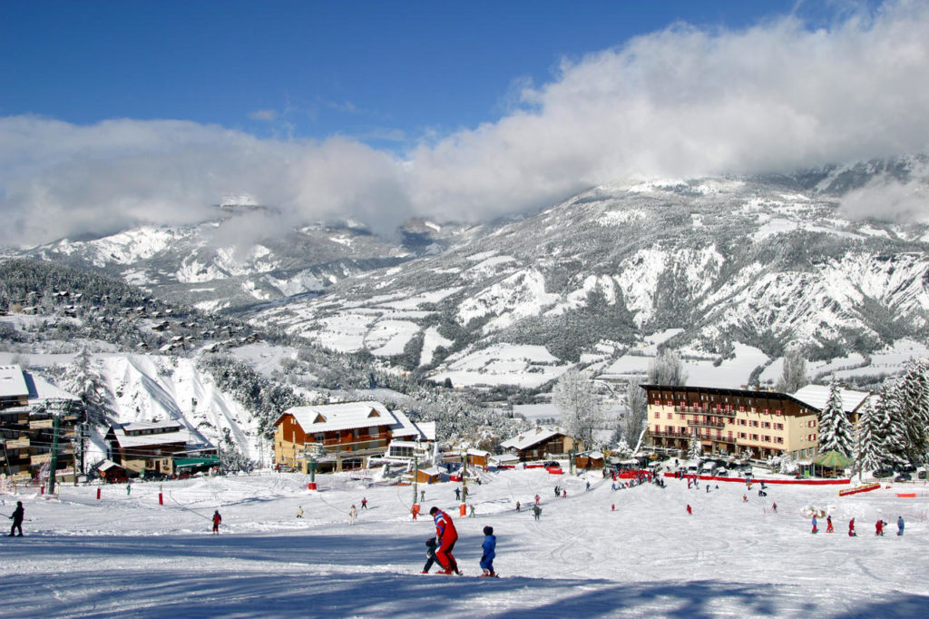 Le Sauze франция горнолыжный курорт
