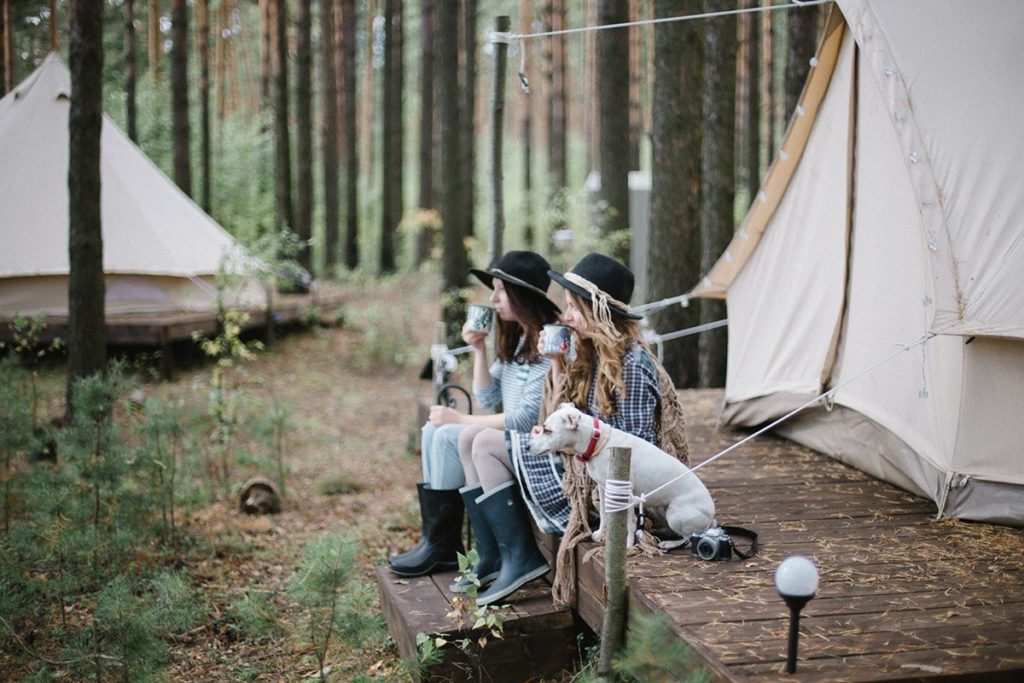 Палаточный лагерь «Лес и море»